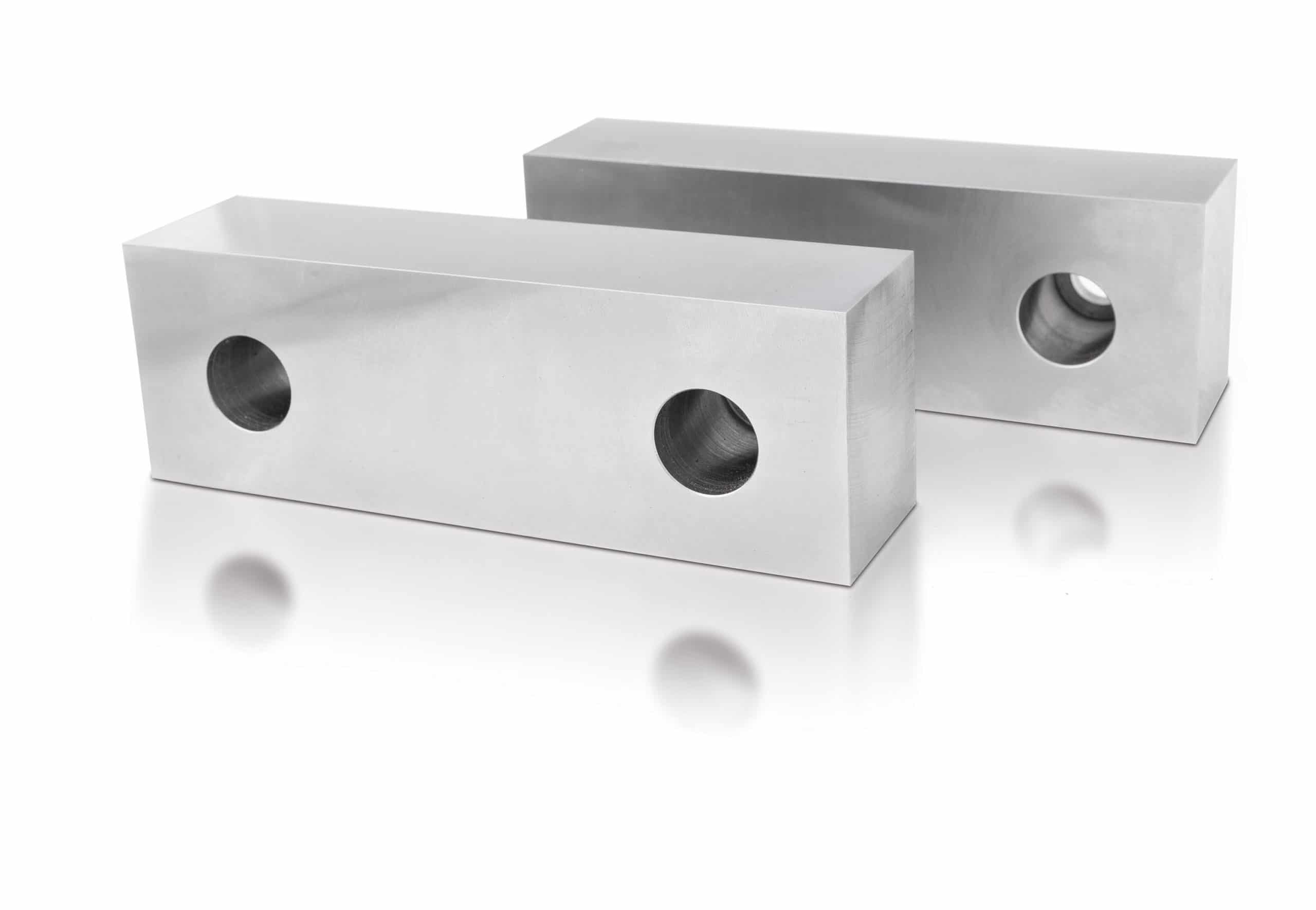 Picture of GS Tooling 382604 6" Machinable Step Jaws GS Tooling 6" Machinable Step Jaws For The Tld-60G/Hv Double Clamp Vise